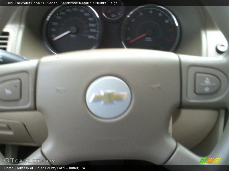 Sandstone Metallic / Neutral Beige 2005 Chevrolet Cobalt LS Sedan