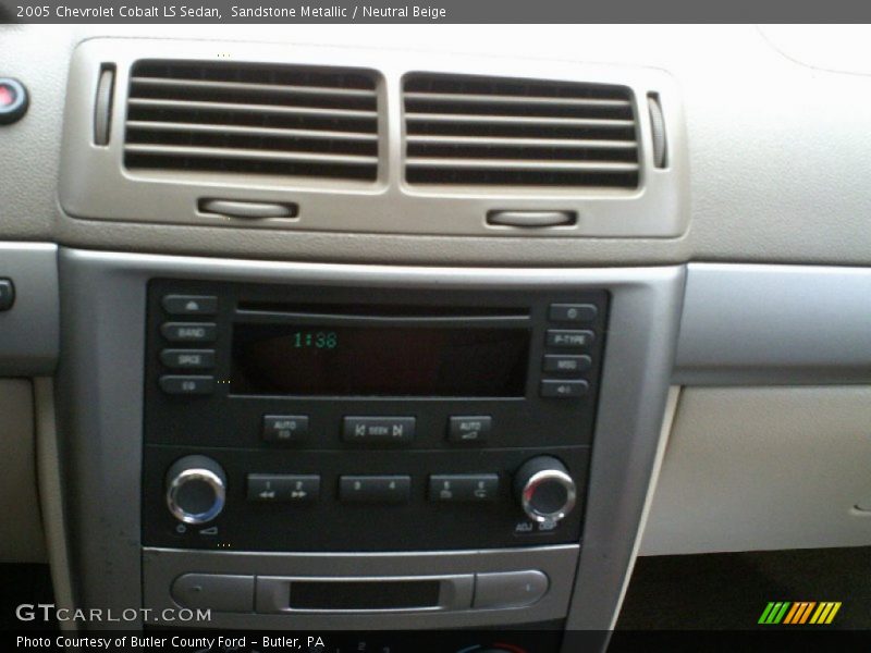 Sandstone Metallic / Neutral Beige 2005 Chevrolet Cobalt LS Sedan