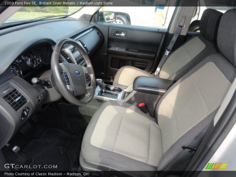 Brilliant Silver Metallic / Medium Light Stone 2009 Ford Flex SE
