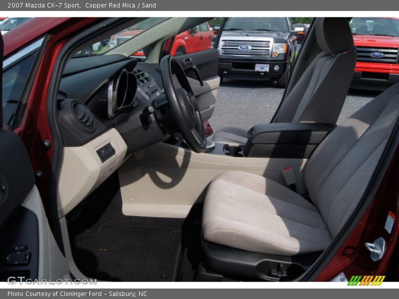 Copper Red Mica / Sand 2007 Mazda CX-7 Sport