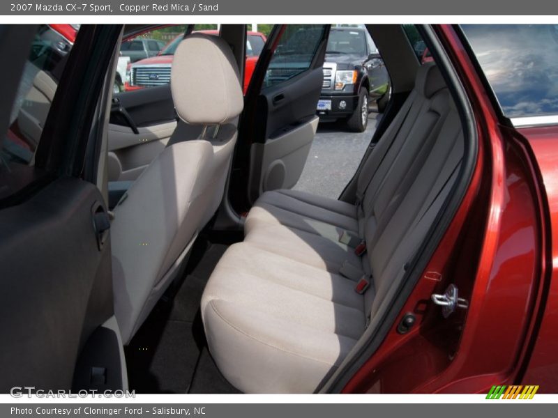 Copper Red Mica / Sand 2007 Mazda CX-7 Sport
