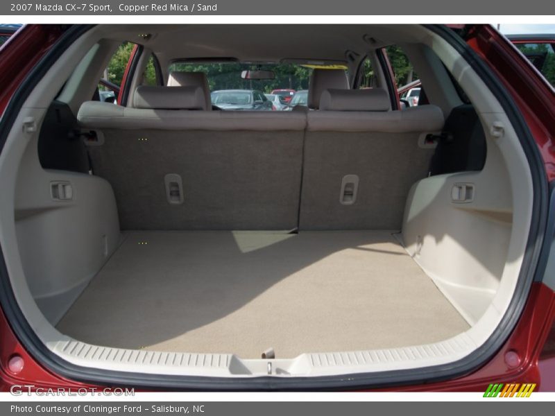 Copper Red Mica / Sand 2007 Mazda CX-7 Sport