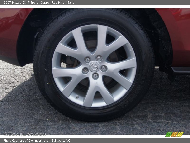 Copper Red Mica / Sand 2007 Mazda CX-7 Sport