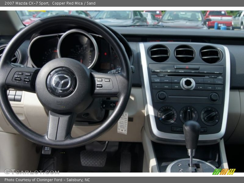 Copper Red Mica / Sand 2007 Mazda CX-7 Sport