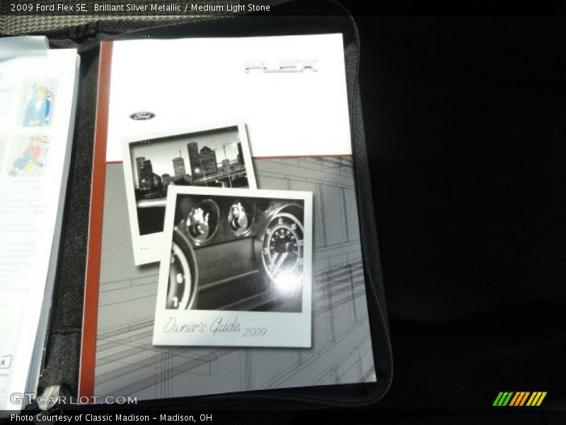 Brilliant Silver Metallic / Medium Light Stone 2009 Ford Flex SE
