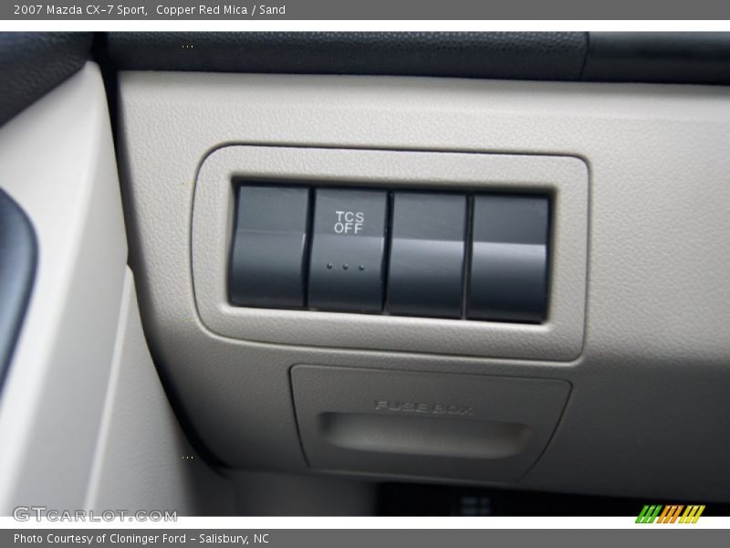 Copper Red Mica / Sand 2007 Mazda CX-7 Sport