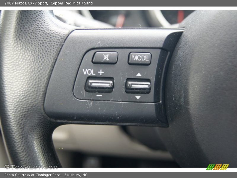 Copper Red Mica / Sand 2007 Mazda CX-7 Sport