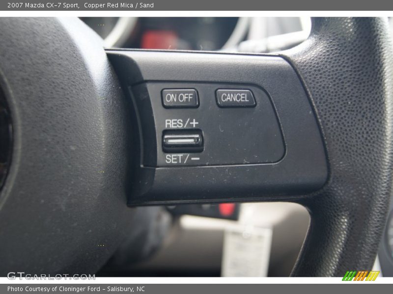 Copper Red Mica / Sand 2007 Mazda CX-7 Sport
