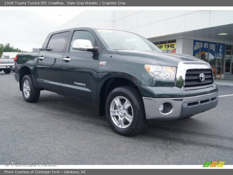 Slate Gray Metallic / Graphite Gray 2008 Toyota Tundra SR5 CrewMax
