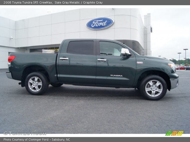Slate Gray Metallic / Graphite Gray 2008 Toyota Tundra SR5 CrewMax