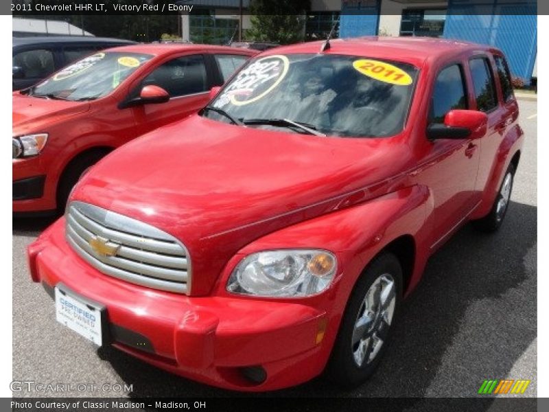 Victory Red / Ebony 2011 Chevrolet HHR LT