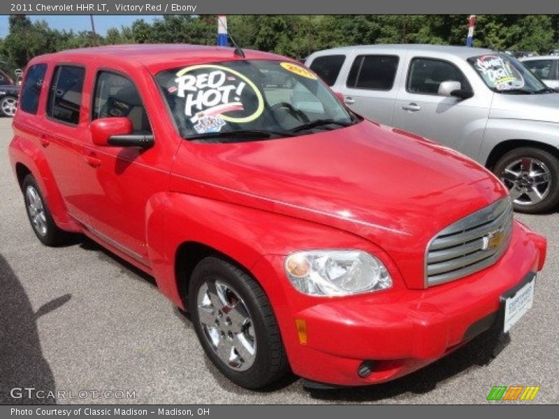 Victory Red / Ebony 2011 Chevrolet HHR LT