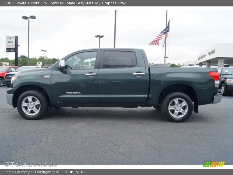 Slate Gray Metallic / Graphite Gray 2008 Toyota Tundra SR5 CrewMax