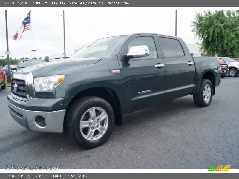 Slate Gray Metallic / Graphite Gray 2008 Toyota Tundra SR5 CrewMax