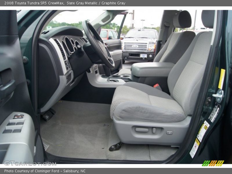 Slate Gray Metallic / Graphite Gray 2008 Toyota Tundra SR5 CrewMax