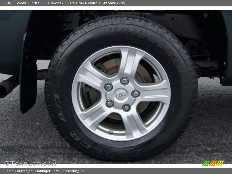 Slate Gray Metallic / Graphite Gray 2008 Toyota Tundra SR5 CrewMax