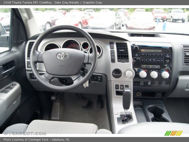 Slate Gray Metallic / Graphite Gray 2008 Toyota Tundra SR5 CrewMax