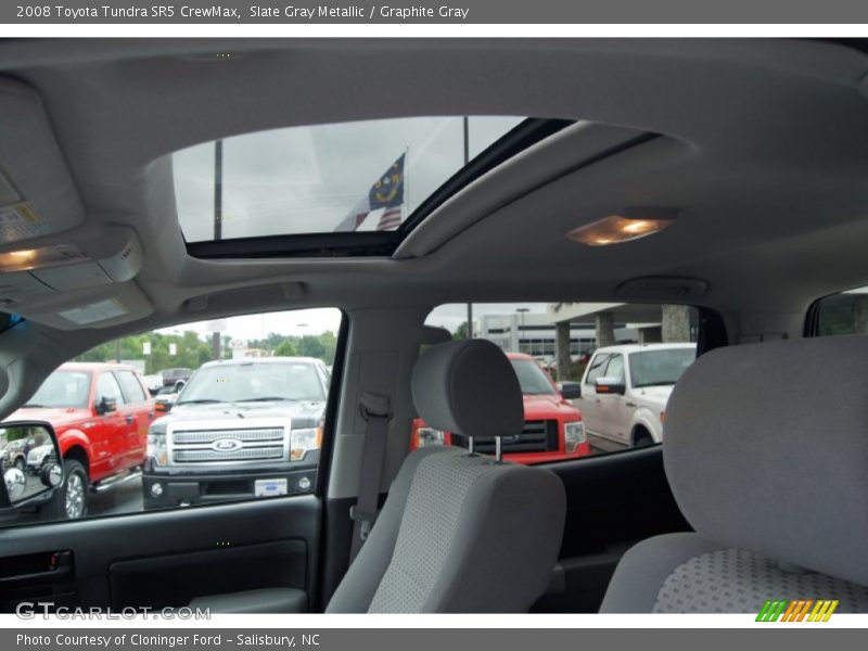 Slate Gray Metallic / Graphite Gray 2008 Toyota Tundra SR5 CrewMax