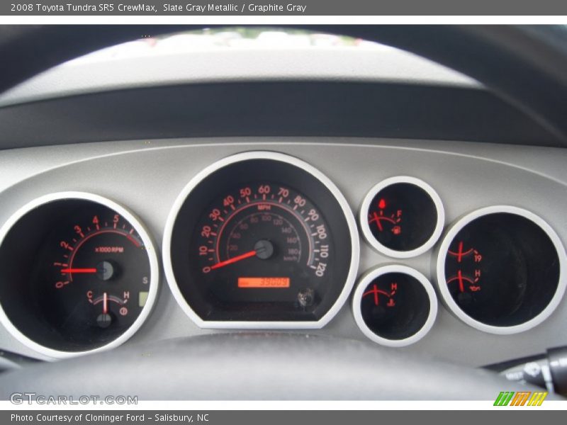 Slate Gray Metallic / Graphite Gray 2008 Toyota Tundra SR5 CrewMax