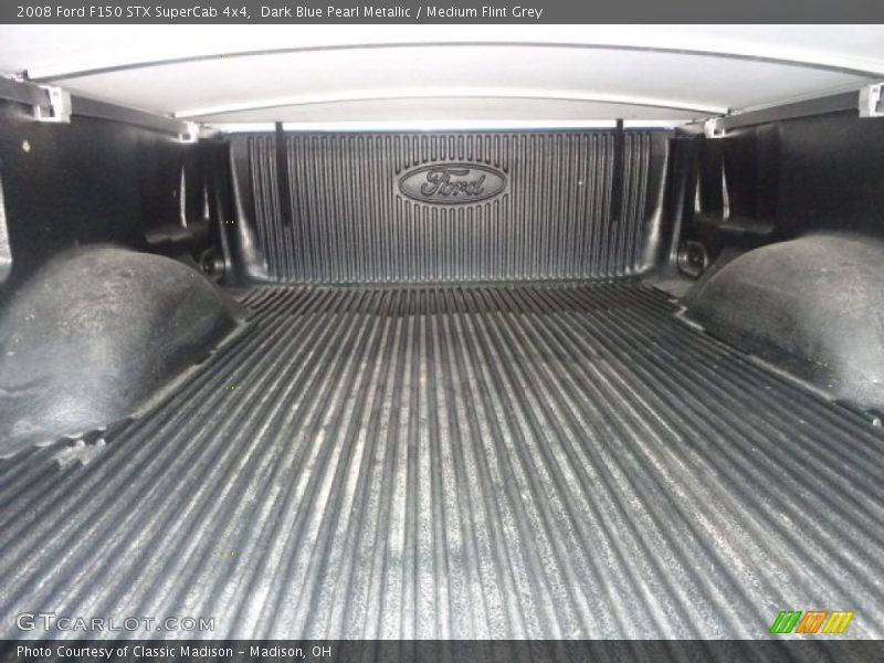 Dark Blue Pearl Metallic / Medium Flint Grey 2008 Ford F150 STX SuperCab 4x4