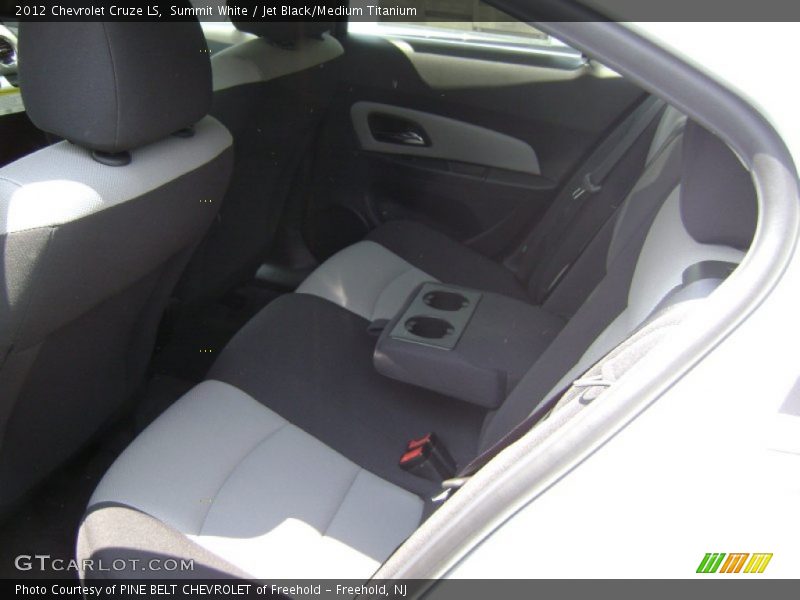 Summit White / Jet Black/Medium Titanium 2012 Chevrolet Cruze LS