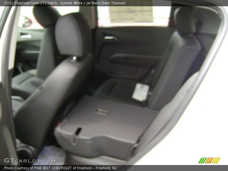 Summit White / Jet Black/Dark Titanium 2012 Chevrolet Sonic LTZ Hatch
