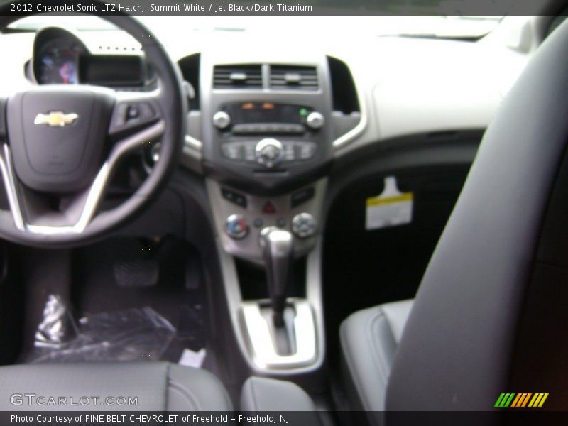 Summit White / Jet Black/Dark Titanium 2012 Chevrolet Sonic LTZ Hatch