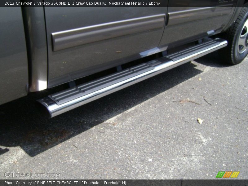 Mocha Steel Metallic / Ebony 2013 Chevrolet Silverado 3500HD LTZ Crew Cab Dually
