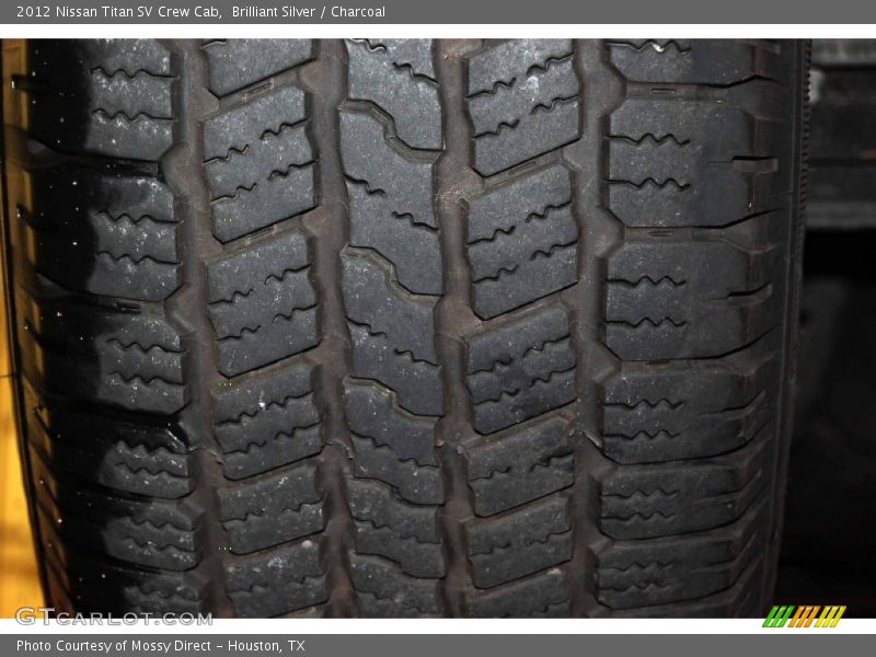 Brilliant Silver / Charcoal 2012 Nissan Titan SV Crew Cab