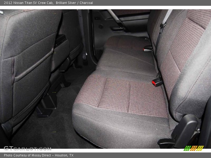 Brilliant Silver / Charcoal 2012 Nissan Titan SV Crew Cab