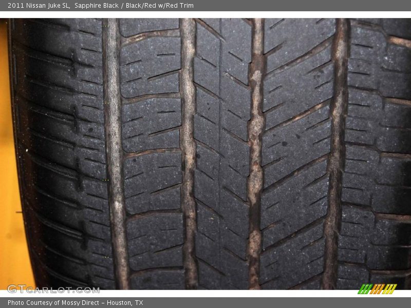Sapphire Black / Black/Red w/Red Trim 2011 Nissan Juke SL