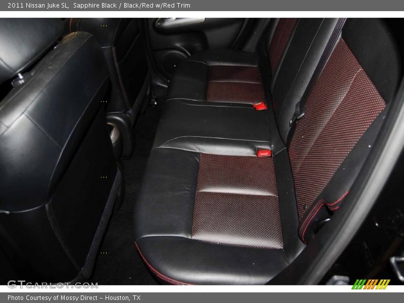 Sapphire Black / Black/Red w/Red Trim 2011 Nissan Juke SL