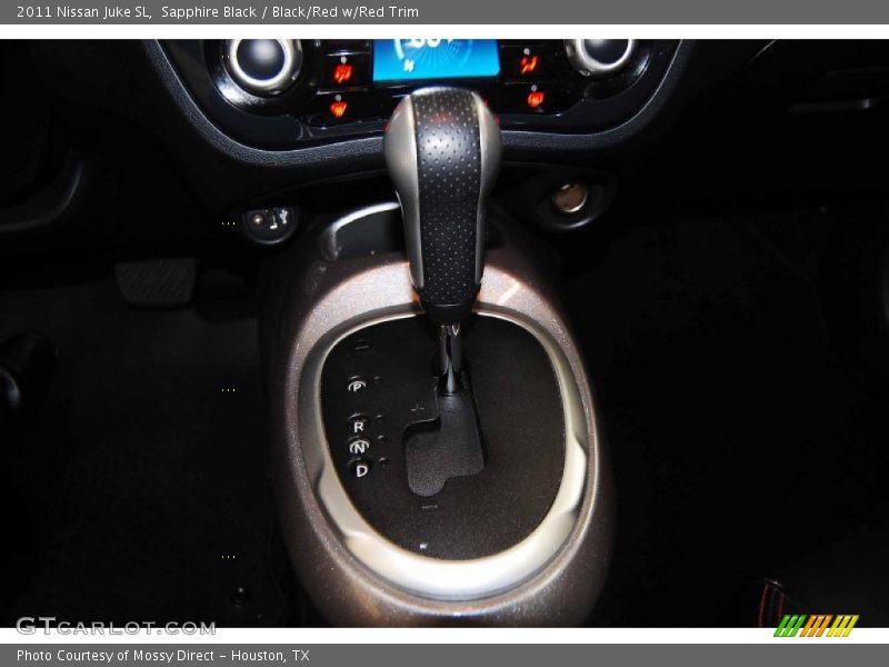 Sapphire Black / Black/Red w/Red Trim 2011 Nissan Juke SL