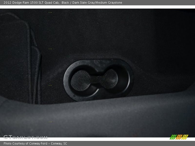 Black / Dark Slate Gray/Medium Graystone 2012 Dodge Ram 1500 SLT Quad Cab