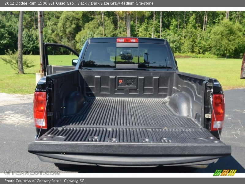 Black / Dark Slate Gray/Medium Graystone 2012 Dodge Ram 1500 SLT Quad Cab