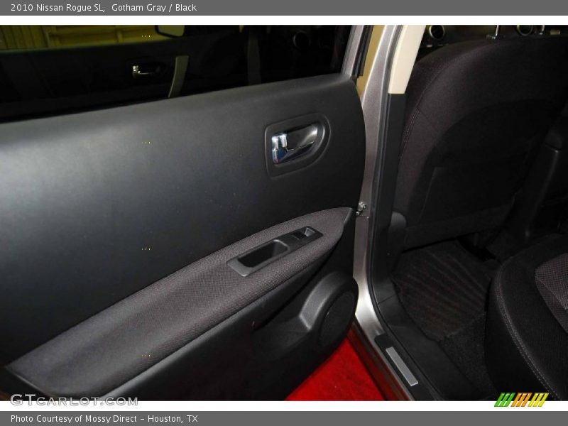 Gotham Gray / Black 2010 Nissan Rogue SL