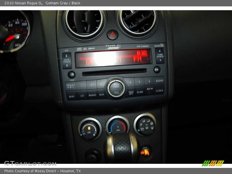 Gotham Gray / Black 2010 Nissan Rogue SL