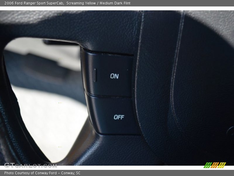 Screaming Yellow / Medium Dark Flint 2006 Ford Ranger Sport SuperCab