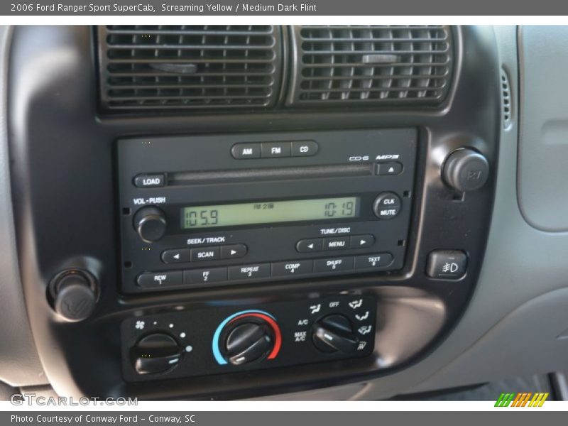 Audio System of 2006 Ranger Sport SuperCab
