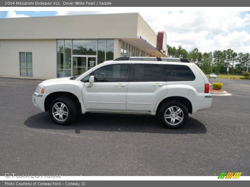 Dover White Pearl / Saddle 2004 Mitsubishi Endeavor XLS