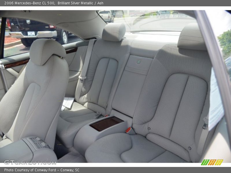 Rear Seat of 2006 CL 500