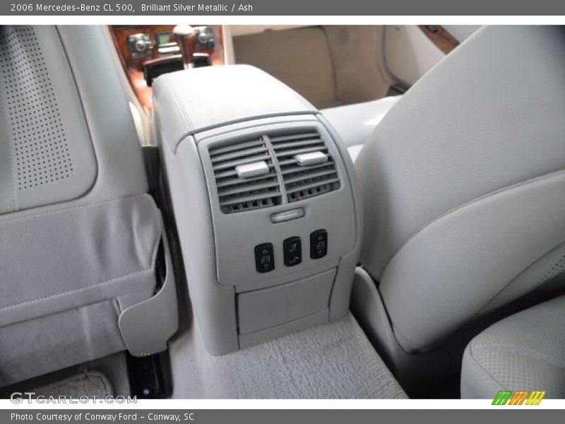 Brilliant Silver Metallic / Ash 2006 Mercedes-Benz CL 500