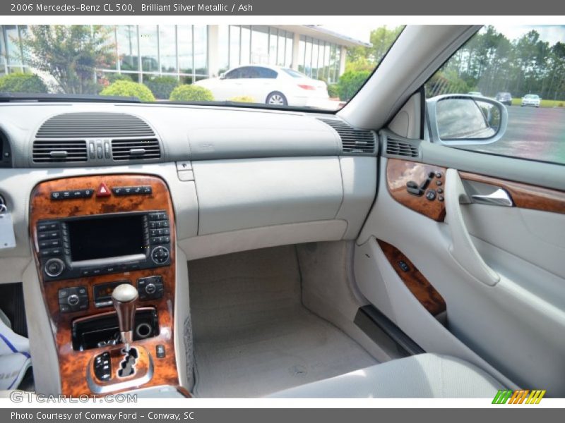 Brilliant Silver Metallic / Ash 2006 Mercedes-Benz CL 500