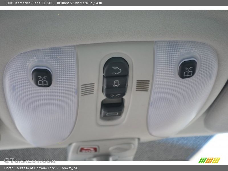 Brilliant Silver Metallic / Ash 2006 Mercedes-Benz CL 500