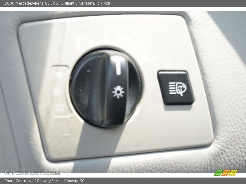 Brilliant Silver Metallic / Ash 2006 Mercedes-Benz CL 500