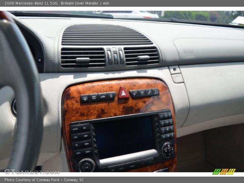 Brilliant Silver Metallic / Ash 2006 Mercedes-Benz CL 500