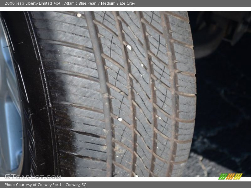 Atlantic Blue Pearl / Medium Slate Gray 2006 Jeep Liberty Limited 4x4