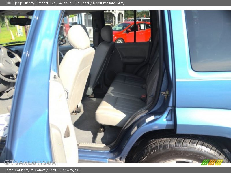 Atlantic Blue Pearl / Medium Slate Gray 2006 Jeep Liberty Limited 4x4