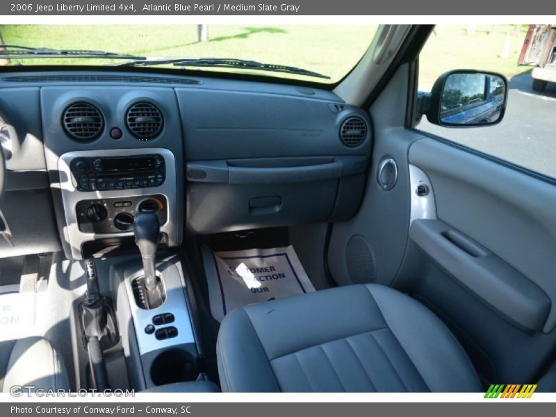 Atlantic Blue Pearl / Medium Slate Gray 2006 Jeep Liberty Limited 4x4