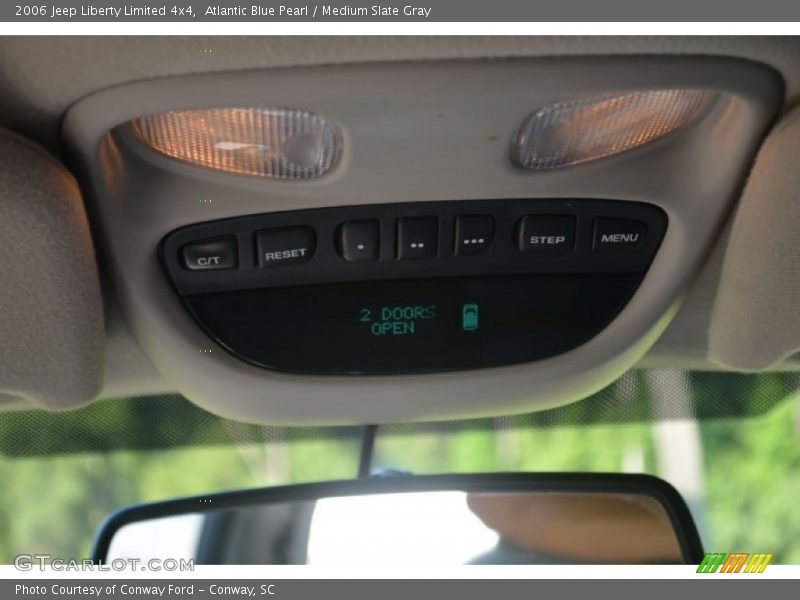 Atlantic Blue Pearl / Medium Slate Gray 2006 Jeep Liberty Limited 4x4